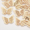 Brass Filigree Joiners Links KK-R082-02LG-1