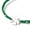 Braided Nylon Cord Adjustable Bracelets BJEW-JB11597-05-3