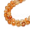 Natural Carnelian Beads Strand G-I376-D73-01-3