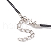 Angel Glass Sead Beaded Pendant Necklaces NJEW-MZ00094-04-5