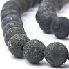 Natural Serpentine/Green Lace Stone Beads Strands G-T106-083-2