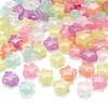 200Pcs Luminous Acrylic Beads TACR-YW0001-24-4