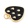 Real 18K Gold Plated Brass Pendants KK-L206-012G-07-3