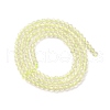 Natural Lemon Quartz Beads Strands G-B142-A03-3mm-3