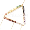 Crystal Chandelier Glass Teardrop Pendant Decorations HJEW-D029-04G-3