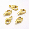 Brass Lobster Claw Clasps KK-K189-B02-1