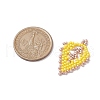 Seed Beads Beaded Charms PALLOY-MZ00285-03-2
