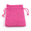 Burlap Packing Pouches Drawstring Bags ABAG-Q050-7x9-M-2