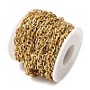 Ion Plating(IP) 304 Stainless Steel Rope Chains CHS-H025-16G-02-3