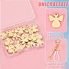 Unicraftale 30Pcs PVD Vacuum Plating 304 Stainless Steel Charms STAS-UN0060-96-5