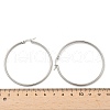 Tarnish Resistant 304 Stainless Steel Big Hoop Earrings EJEW-F105-04P-4