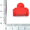 Tank Duck Food Grade Silicone Focal Beads SIL-Q030-04E-3