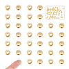 Unicraftale 60Pcs Brass Beads KK-UN0003-15-1