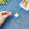 SUPERFINDINGS Brass Crimp Beads KK-FH0001-81-3