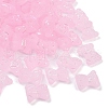 Frosted Transparent Acrylic Beads OACR-P029-20B-01-2