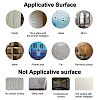 CREATCABIN Acrylic Self Adhesive Furniture Films DIY-CN0001-21-6