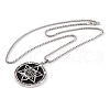 Stainless Steel Box Chain Necklaces NJEW-P304-01D-2
