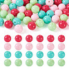 Opaque Acrylic Beads OACR-TAC0014-06F-10