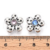 Tibetan Style Alloy Beads TIBE-N013-28AS-3