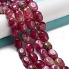 Dyed Natural Malaysia Jade Beads Strands G-P528-I03-01-1