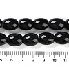 Natural Black Onyx Agate Beads Strands G-NH0019-C05-12-5