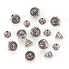Tibetan Silver Guru Bead Sets PALLOY-TA0001-04AS-1