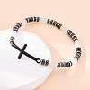 Bohemia Column Natural White Jade Bead Stretch Bracelets BJEW-F493-01EB-3