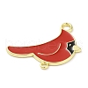 Rack Plating Alloy Enamel Bird Connector Charms ENAM-U001-03E-G-2