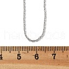 Non-Tarnish 304 Stainless Steel Necklace MAK-F033-01P-3