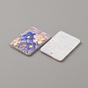 Embossed Printed Acrylic Pendants MACR-TAC0001-05A-2