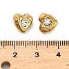 304 Stainless Steel Crystal Rhinestone Beads STAS-U047-02G-3