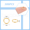 Unicraftale 300Pcs 304 Stainless Steel Open Jump Rings STAS-UN0058-56G-02-3