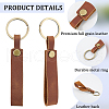 Leather Keychain KEYC-WH20002-05A-01-6