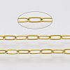 Brass Paperclip Chains X-CHC-S008-001D-G-2