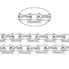 Aluminum Faceted Cable Chain CHA-N003-32S-2