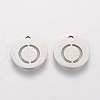 Non-Tarnish 201 Stainless Steel Charms STAS-Q201-T051-O-2