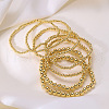 7Pcs CCB Round Beaded Stretch Bracelets WGF8C34-01-4