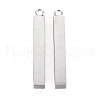 Non-Tarnish 304 Stainless Steel Pendants STAS-N095-060-1
