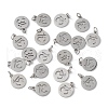Non-Tarnish 304 Stainless Steel Charms STAS-Q201-T451P-3