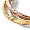 304 Stainless Steel Stretch Bracelets BJEW-A031-01F-M-2