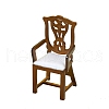 Dollhouse Miniature Furniture Model Retro Chair Micro Landscape Dollhouse Accessories PW-WG22F2C-01-5