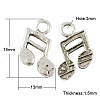 Tibetan Style Alloy Pendants TIBEP-22644-AS-NR-2
