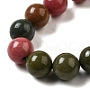 Dyed Natural Malaysia Jade Beads Strands G-G021-02C-18-2