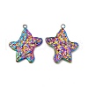 Ion Plating(IP) 304 Stainless Steel Pendants STAS-A070-37MC-1