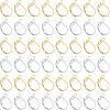Unicraftale 160Pcs 2 Style 304 Stainless Steel Leverback Earring Findings STAS-UN0036-44-1