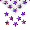 Glass Rhinestone Cabochons MRMJ-N029-04A-06-2