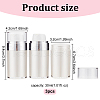 Acrylic Empty Refillable Airless Pump Bottle AJEW-WH0258-859-2