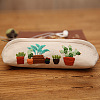 DIY Bonsai Pattern Cotton Pen Bags Embroidery Kit SENE-PW0003-070I-1