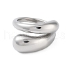 Non-Tarnish 304 Stainless Steel Rings for Women RJEW-K270-05B-P-2