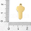 304 Stainless Steel Pendants STAS-F315-02G-3